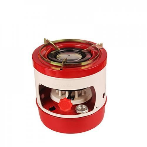 Wick Paraffin Stove 2 Litres - Red, Cream