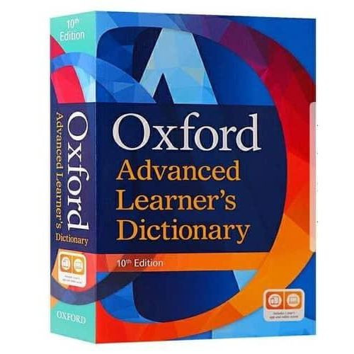 Oxford Advanced Learners Dictionary 10th Edition Navy Blue - Multicolour