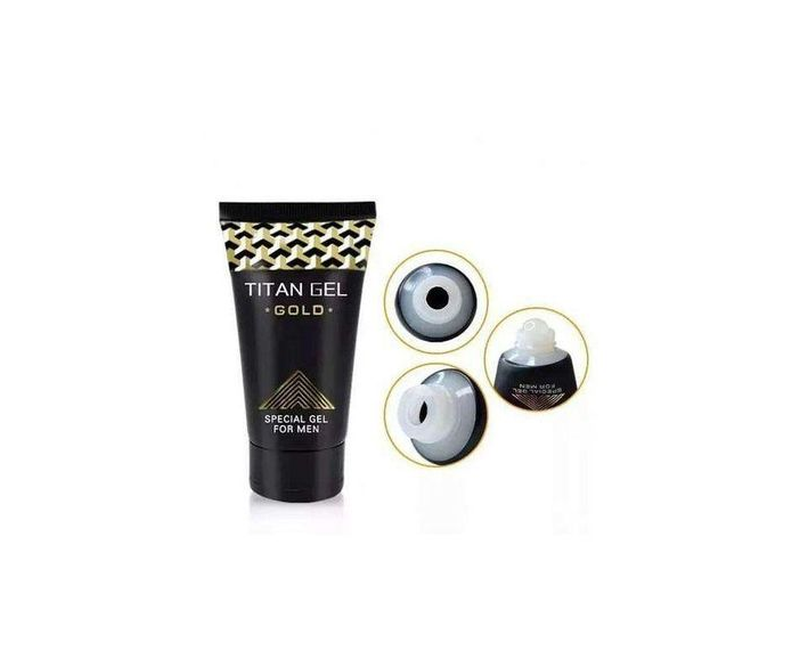 Russian Titan Gel Gold Original White Neck Special Men Gel For Big Size Long Size And Delay
