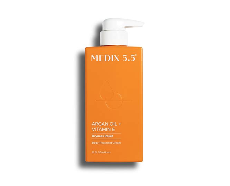 Medix 5.5 Argan Oil Cream With Vitamin E Anti Aging Skin Care Moisturizer Body Cream Firming Body Lotion Reduces Look Of Wrinkles, Cellulite, Crepey Skin, & Uneven Skin Tone For Women & Men