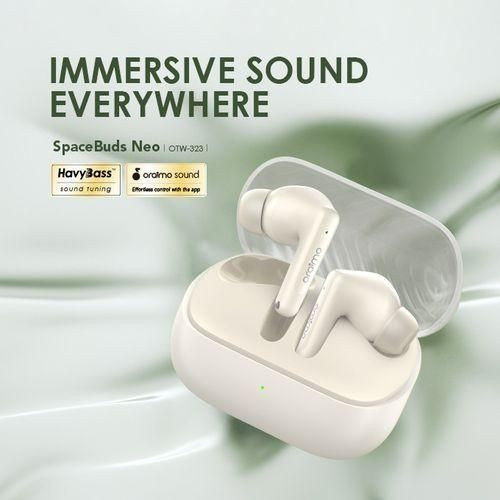 Oraimo SpaceBuds Neo True Bluetooth Spatial Earbuds Wireless Charging With Heavy Bass - Multicolor