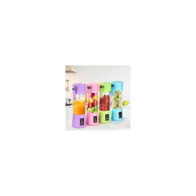 Portable Blender Mini Blender For Shakes And Smoothies Rechargeable USB 380Ml Traveling Fruit Juicer Cup. Multcolour