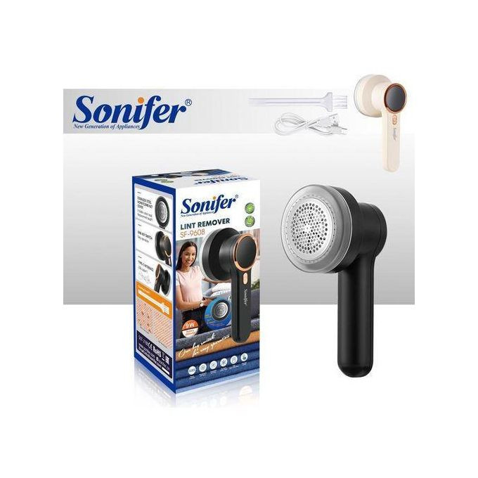 Sonifer Electric Rechargeable Lint Remover For Shaving Fabrics Clothes Making Them New-Multicolours