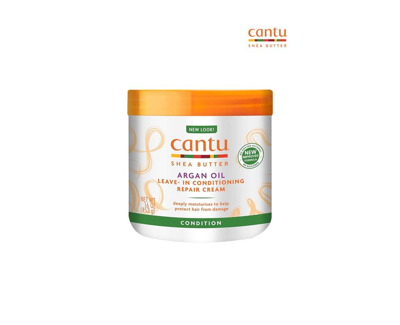Cantu Argan Oil Leave In Conditioning Repair Cream - 453gm