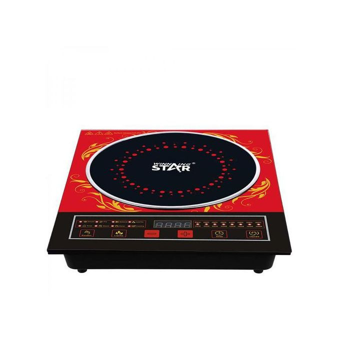 Winningstar Electric Induction Cooker Single Burner, Black