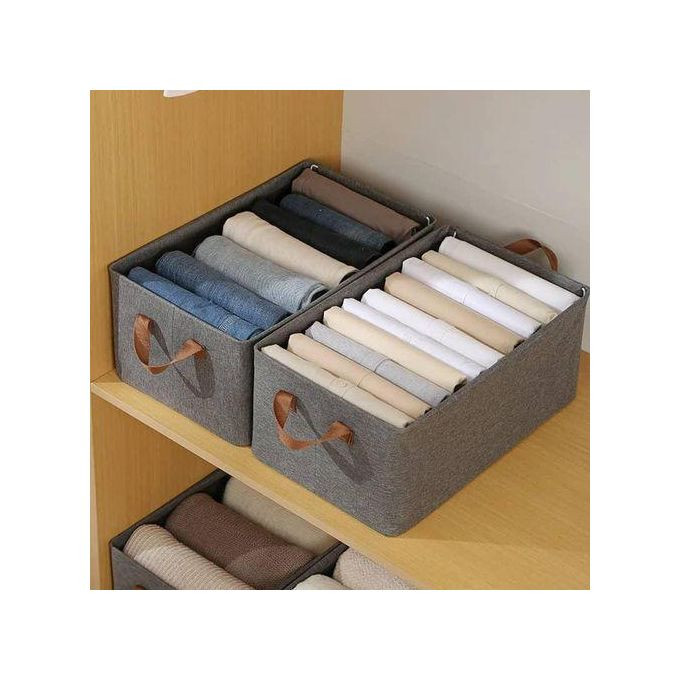 Laundry Basket Storage Organiser -COLOR -Grey
