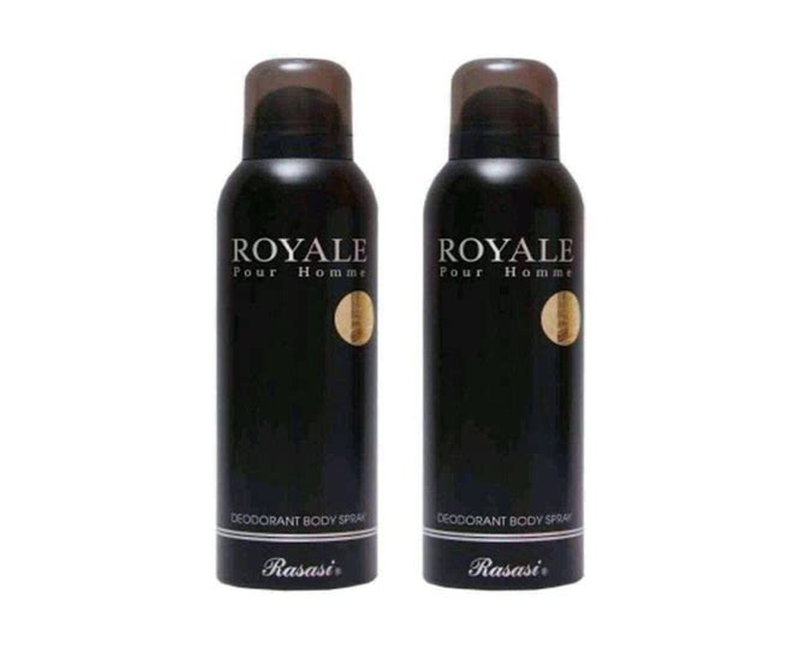 A Bundle Of Royale Deodorant Sprays - Black