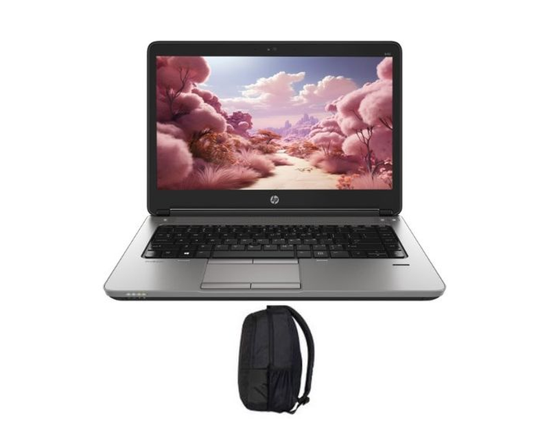 Hp ProBook 640 Intel Core I5 8GB RAM 750GB HDD Refurbished (6 MNTHS WRNTY) Plus Bag - Black