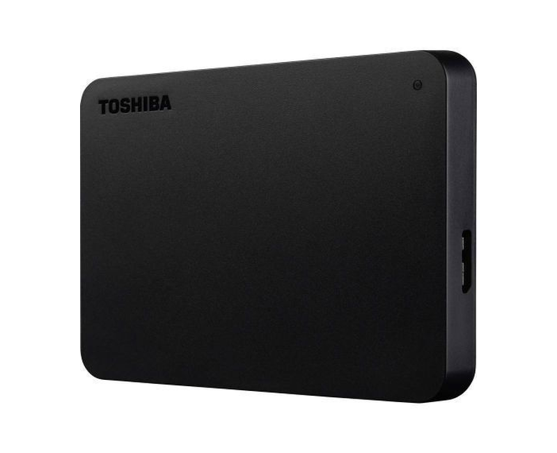 Toshiba 640 GB External Hard Disk Drive - Black color