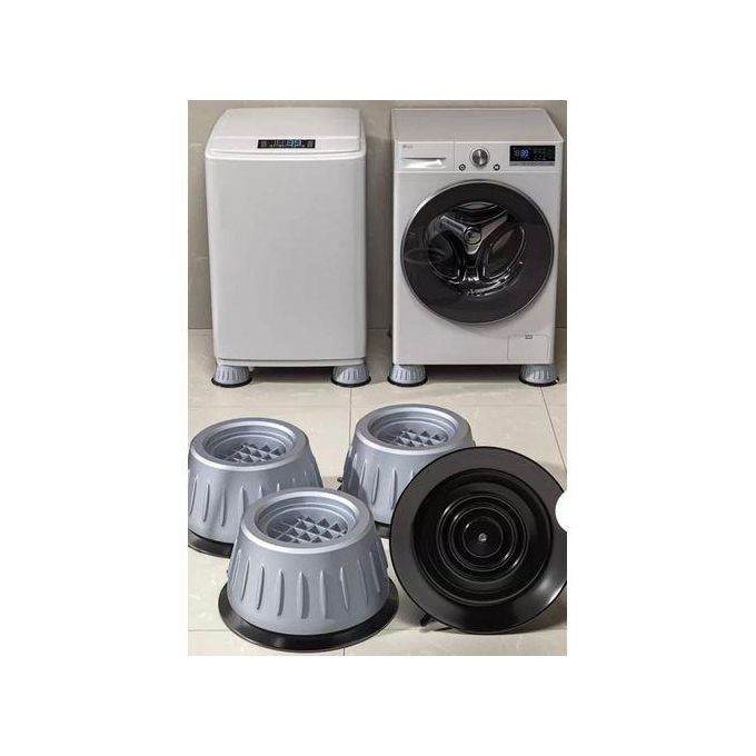 4pcs Anti-vibration Washing Machine Stand. COLOR-GREY