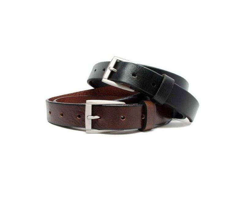 Other Pack of Men's Designer Faux Leather Belts with buckle design vary - Black,Brown