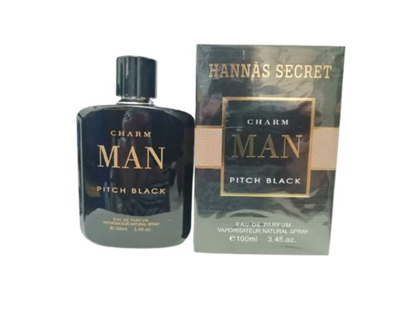 Hanna'S Secret Charm Man Pitch Black 100ml