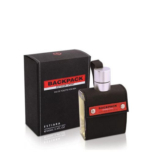 Estiara Perfume Backpack For Men 100ml - Black