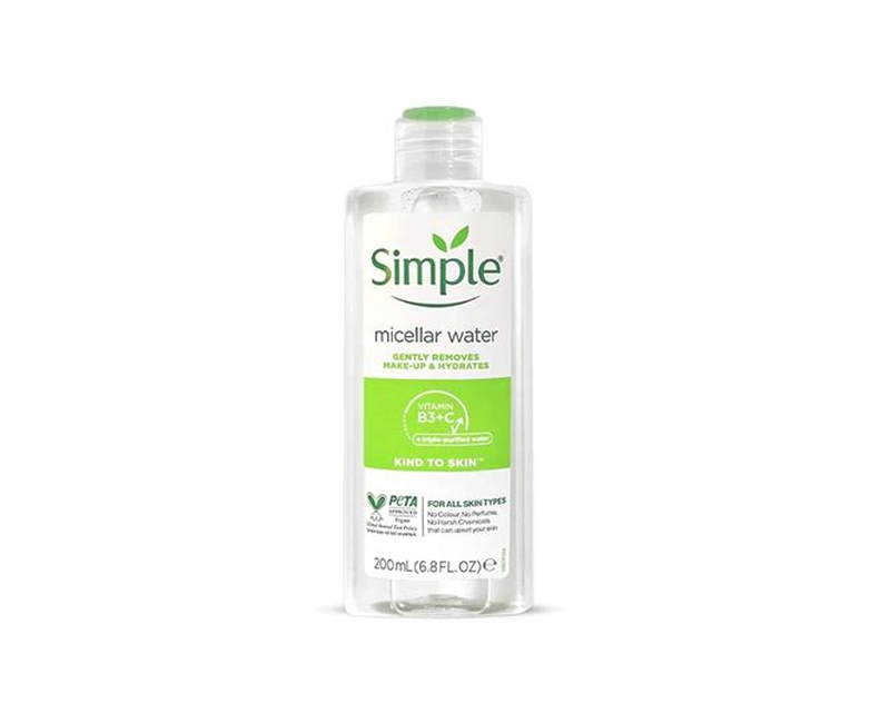 Simple Kind To Skin Micellar Cleansing Water 200Ml.