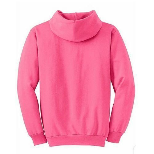 Long Sleeve Hoodie Jumper - Pink