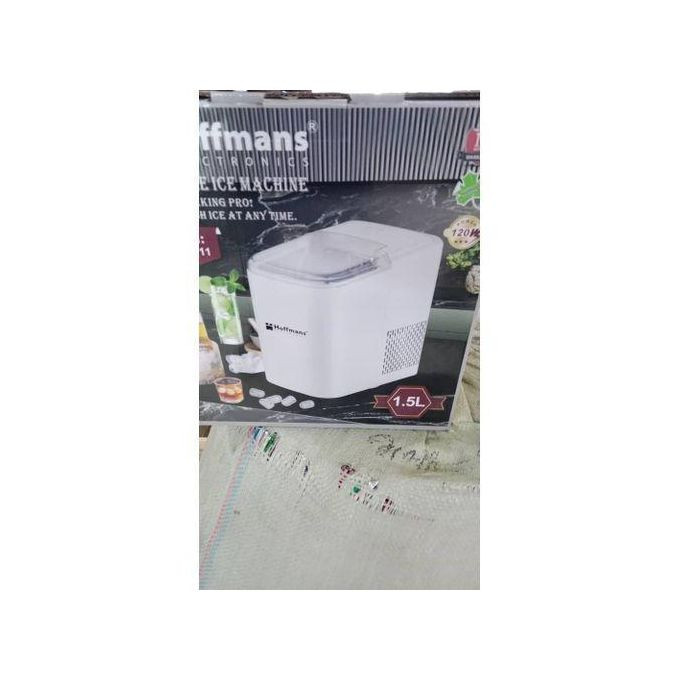 Hoffmans 1.5L Ice Maker Machine Quick & Convenient Ice Production. Multcolour