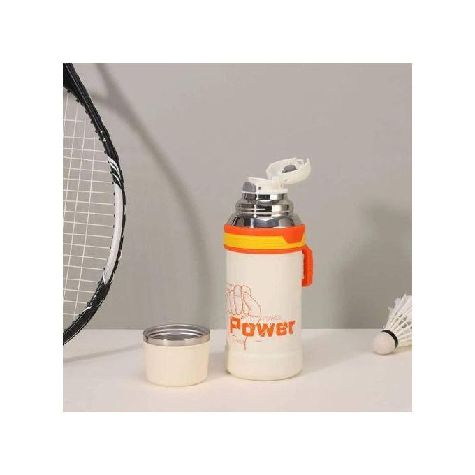 Power Stainless Steel Water Bottle With A 800ml Capacity-Multicolour
