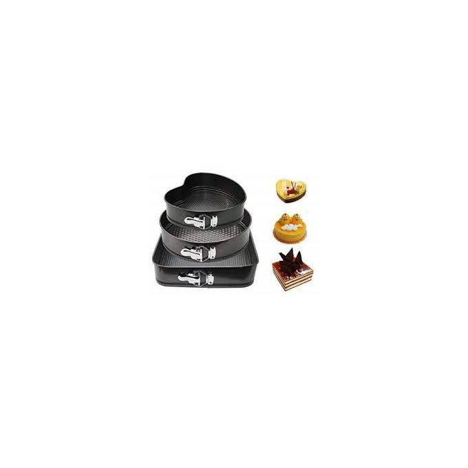 3pc Shape Cake Mould