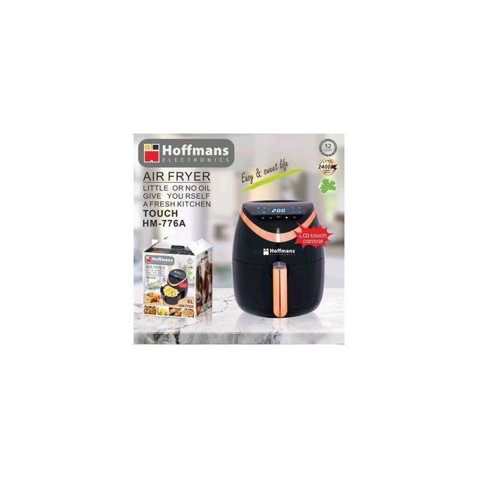 Hoffmans 6L Digital Air Fryer Touch HM-776A - Black