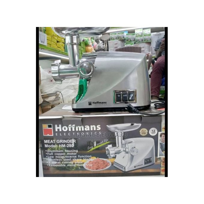 Hoffmans Meat Grinder HM-280 3000W Colour:Silver