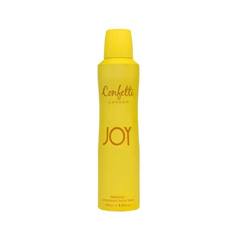 Confetti London Deodorant Spray-Joy