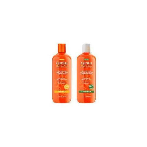Cantu Shea Butter Natural Hair Cleansing Shampoo+Conditioner Set (400ml)
