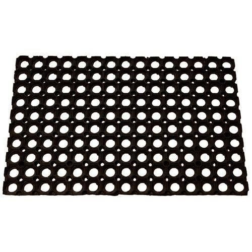 Rubber Door Mat - Black