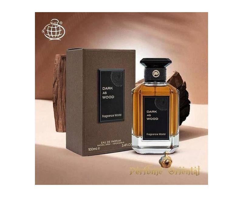 Fragrance World Dark As Wood Perfume For Men, 100ml