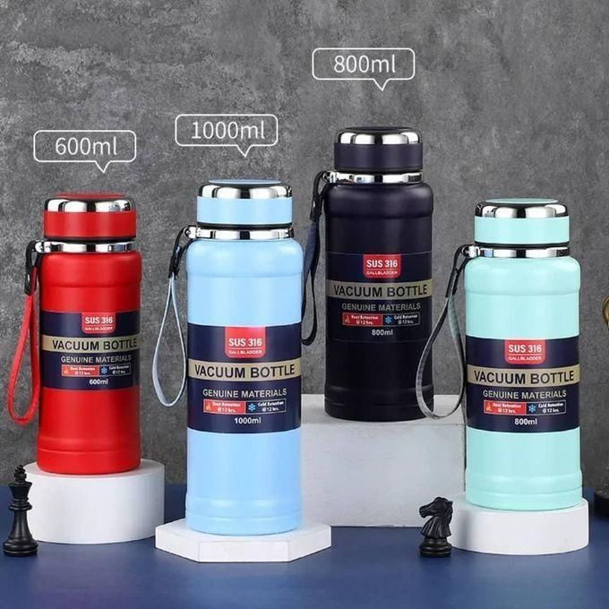 1000mls thermal flask bottle travel