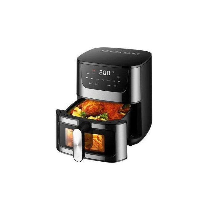 Hoffmans 8L / 8 Lites Digital Electric Airfryer / Air Fryer -black