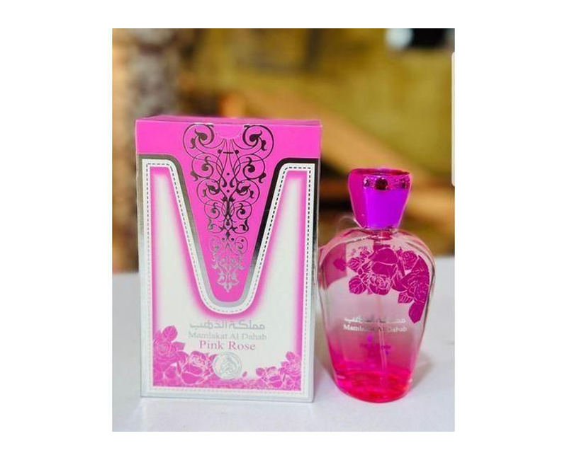 Mamlakat Al Dahab Pink Rose Perfume For Ladies 100mls