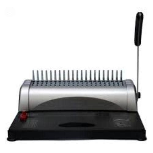 Comb Binding Machine - Black/Silver