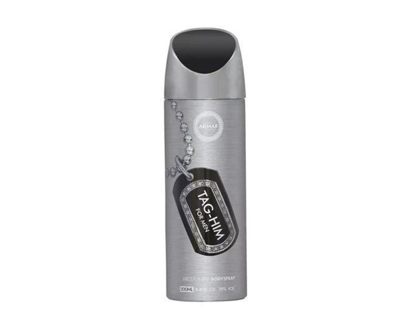 Armaf Tag Him For Men Deodorant Body Spray 200ml 6.8 FL.Oz