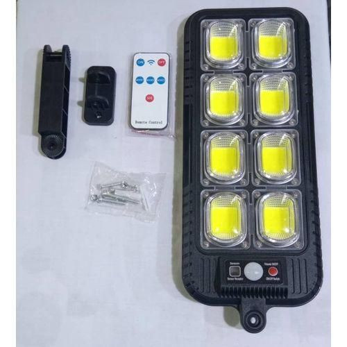 Solar Sensor Light With Remote Control For Outdoor Use - Multicolor - Multicolor