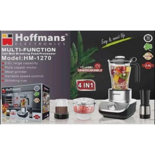 Hoffmans 4 In1 Multi-Functional Cell Wall Breaking Food Processor - Multicolor
