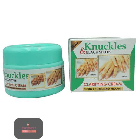 Clariface Knuckles And Blackspots Clarifying Cream