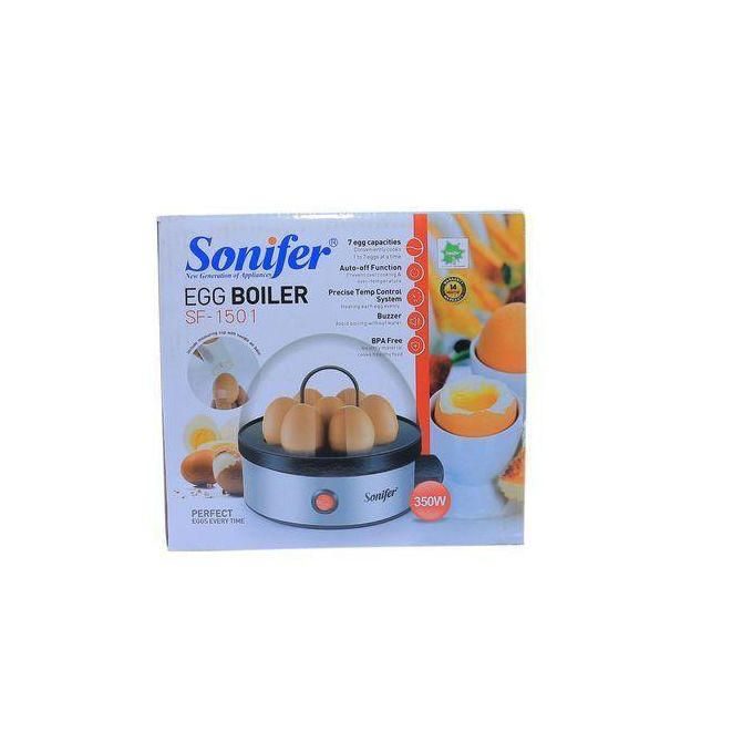 Sonifer Egg Boiler -Stainless Steel-Color - Silver