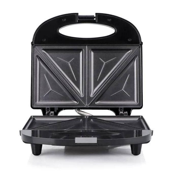 Electric 2 Slice Sandwich Maker, Waffle Plate - Multicolou