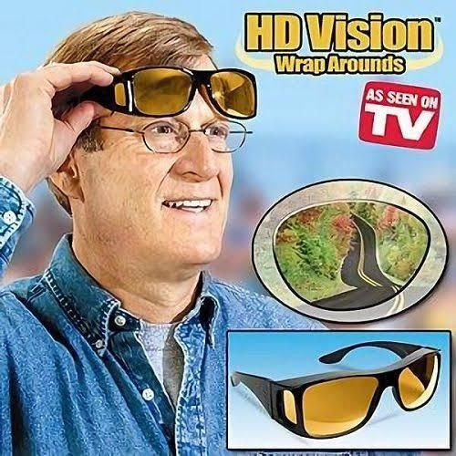 HD Night Vision Wrap Around Glasses