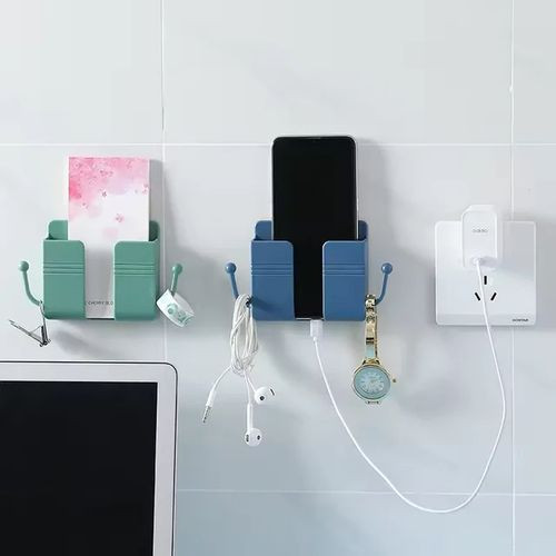 Other Self Adhesive Wall Mount Phone Charging Holder /Remote Holder -Multicolor