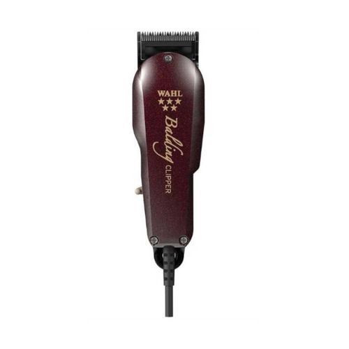 Wahl Balding Corded Clipper Shaver - Black,Maroon