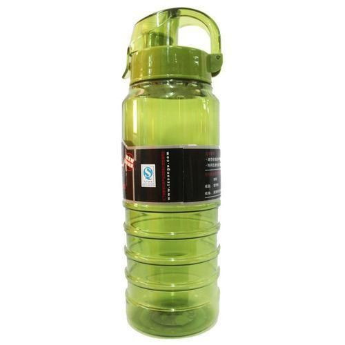 Plastic Travel Water Bottle, 800ml - Green