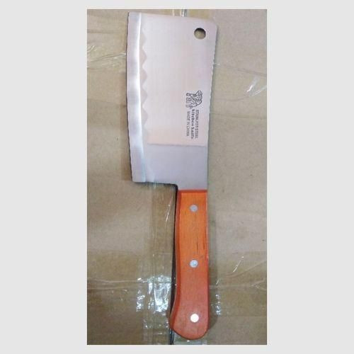 Yiwu Wooden Handle Chef's Knife - Stainless Steel Silver