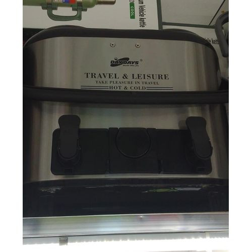 Daydays Twin Cooler Flask 15 Liters - Silver