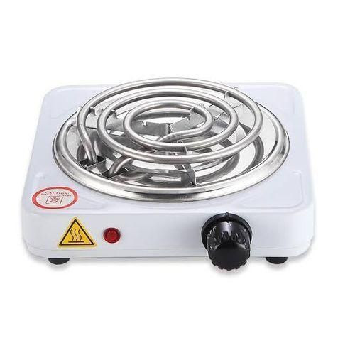 Single Spiral Electric Hotplate 1000W Portable Coil Burner Cooker. Multcolour