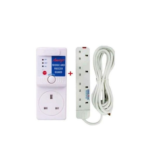 Fridge Guard And 4 Way Extension- White