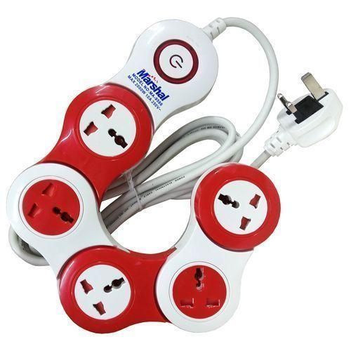 Marshal Original 4-Way Flexible Pivot Extension Power 3M Cable - Red