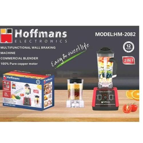 Hoffmans Multifunctional Wall Breaking Machine Blender HM-2082 - Black