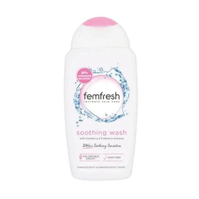 Fem Fresh Femfresh Intimate Wash, pH Balanced Feminine Wash with Gentle Aloe Vera, 250ml