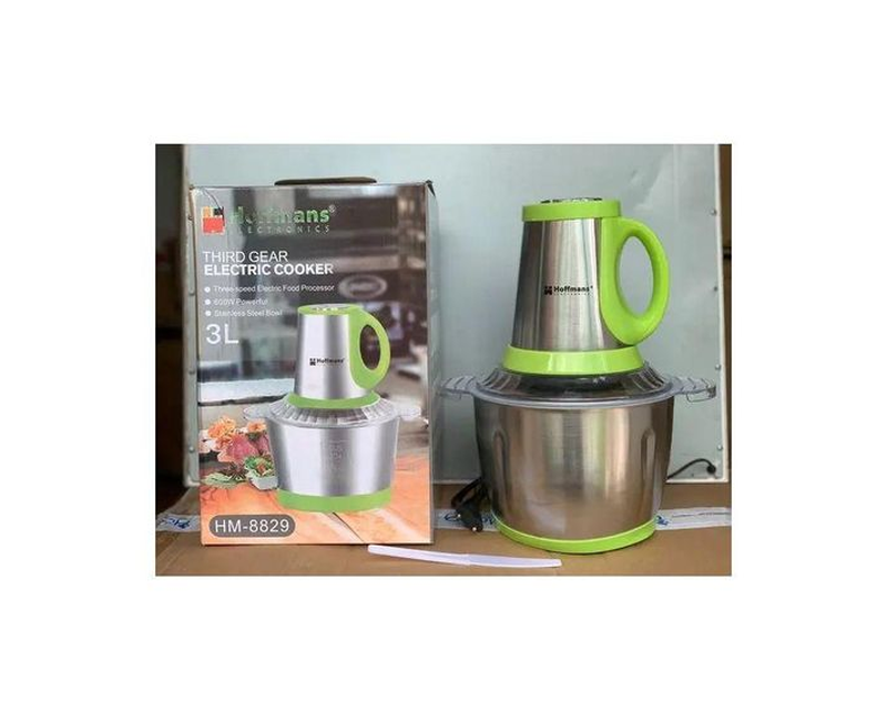 Hoffmans Multifunction Food Chopper HM-8829 - Silver